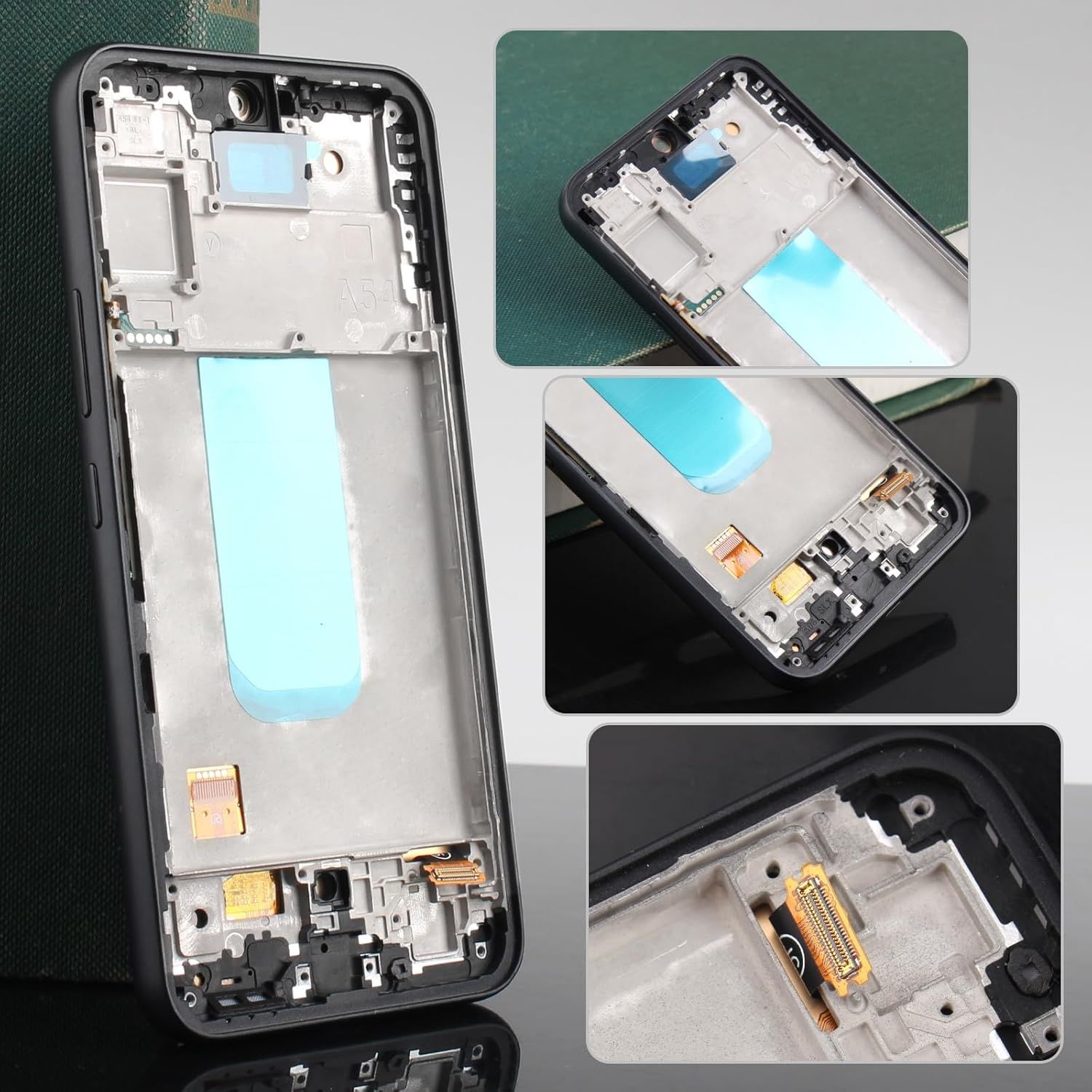 YHX-OU 6.4&quot; AMOLED Wyświetlacz Dla Samsung Galaxy A54 5G SM-A546B/E