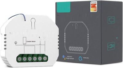 MoesGo Wlan 2,4 GHz Alexa Smart przełącznik rolety, moduł RF433