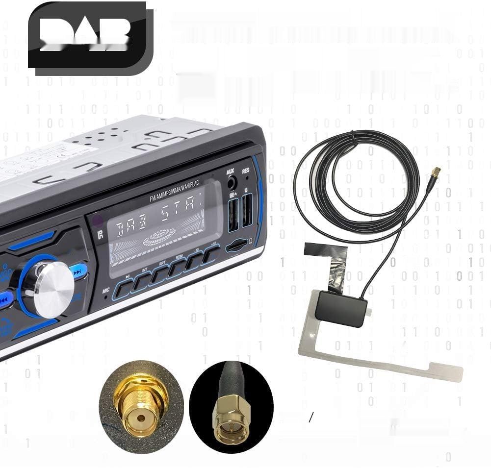 Radio samochodowe DAB+ Bluetooth 1 DIN FM/AM/RDS MP3 4x50W USB/AUX/SD/TF