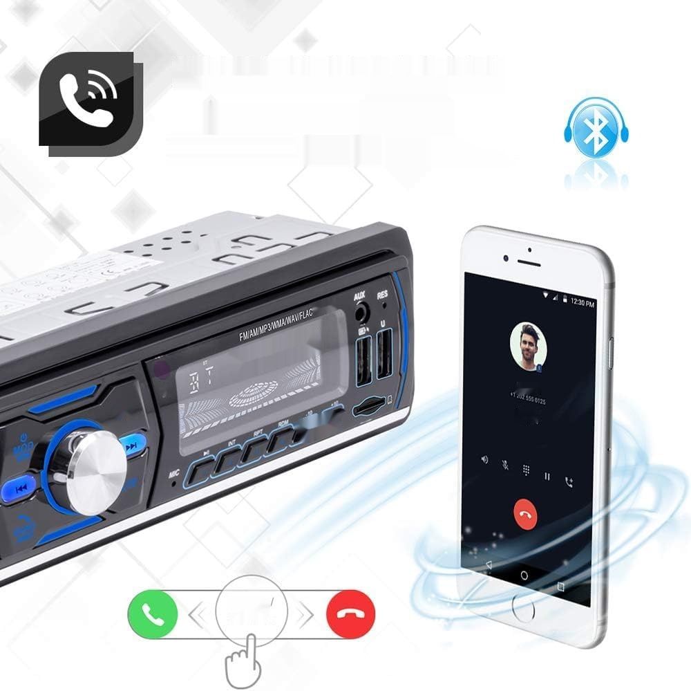 Radio samochodowe DAB+ Bluetooth 1 DIN FM/AM/RDS MP3 4x50W USB/AUX/SD/TF