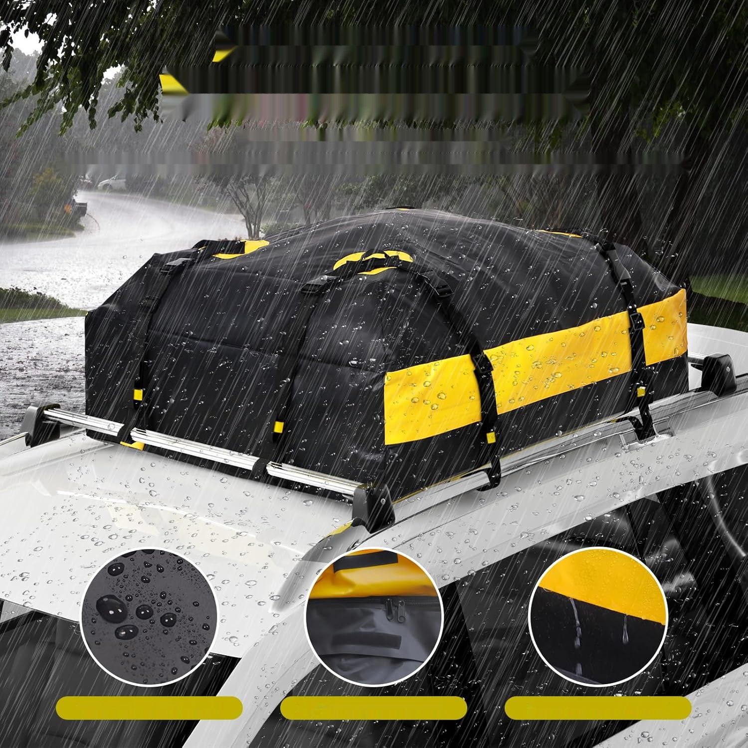 ISOPHO Roof Bag, torba dachowa 15 stóp³, wodoodporna, składana.