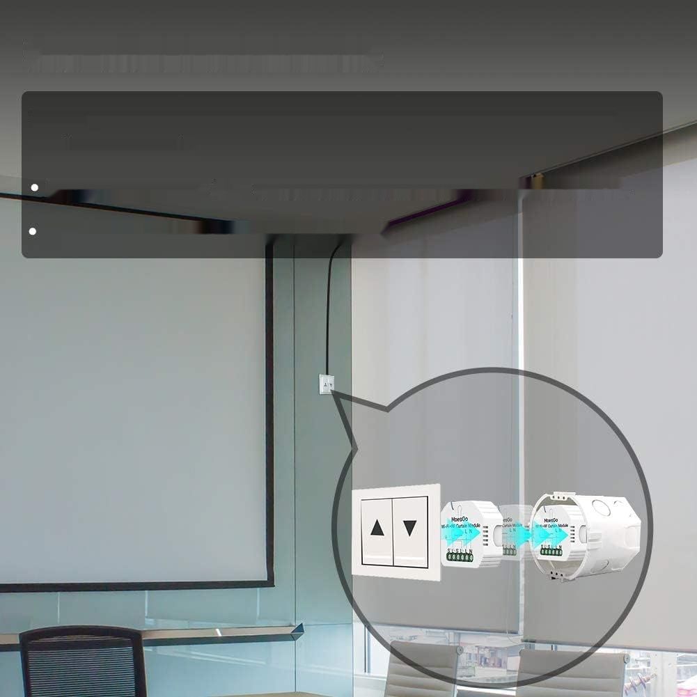 MoesGo Wlan 2,4 GHz Alexa Smart przełącznik rolety, moduł RF433, ilość: 3