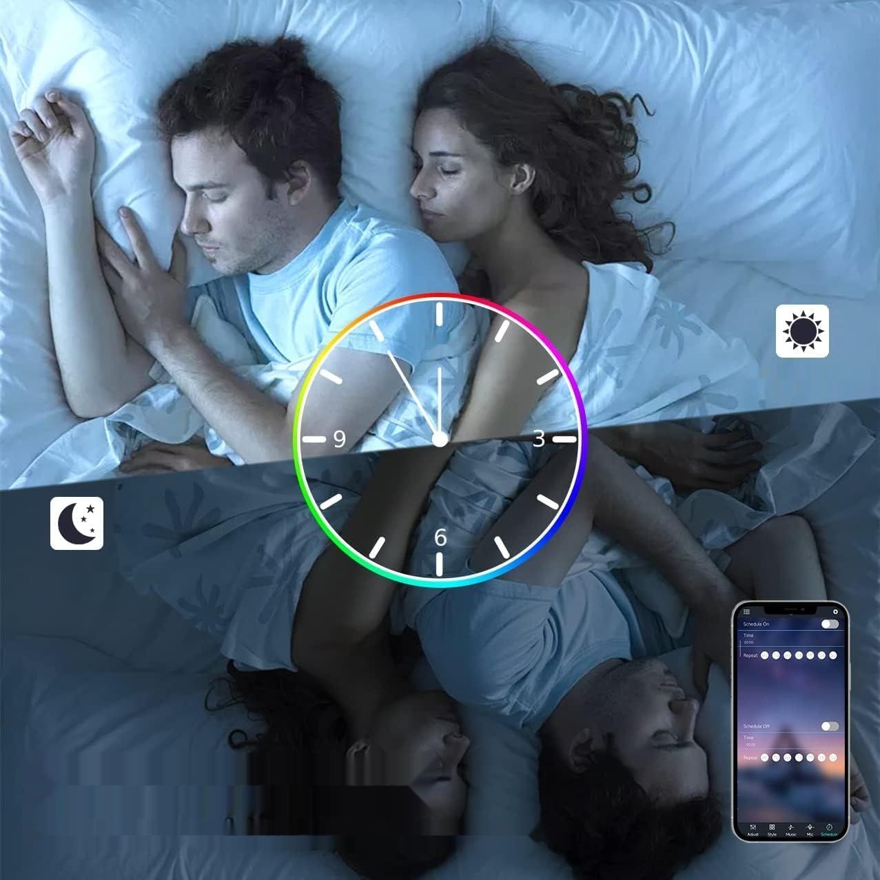 KSIBNW Neon LED Strip RGB, 20m, 230V, IP65, elastyczna wodoodporna.