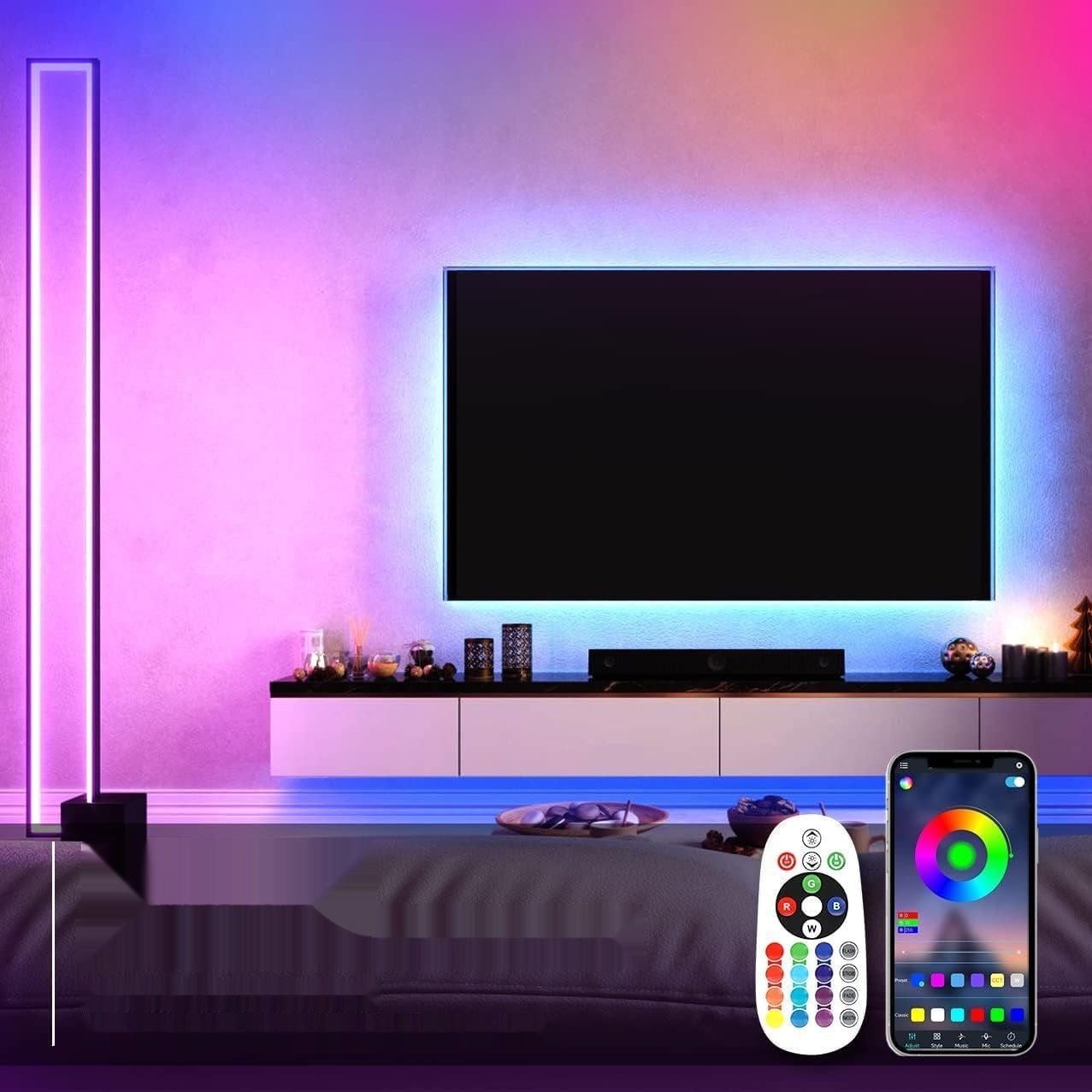 KSIBNW Neon LED Strip RGB, 20m, 230V, IP65, elastyczna wodoodporna.