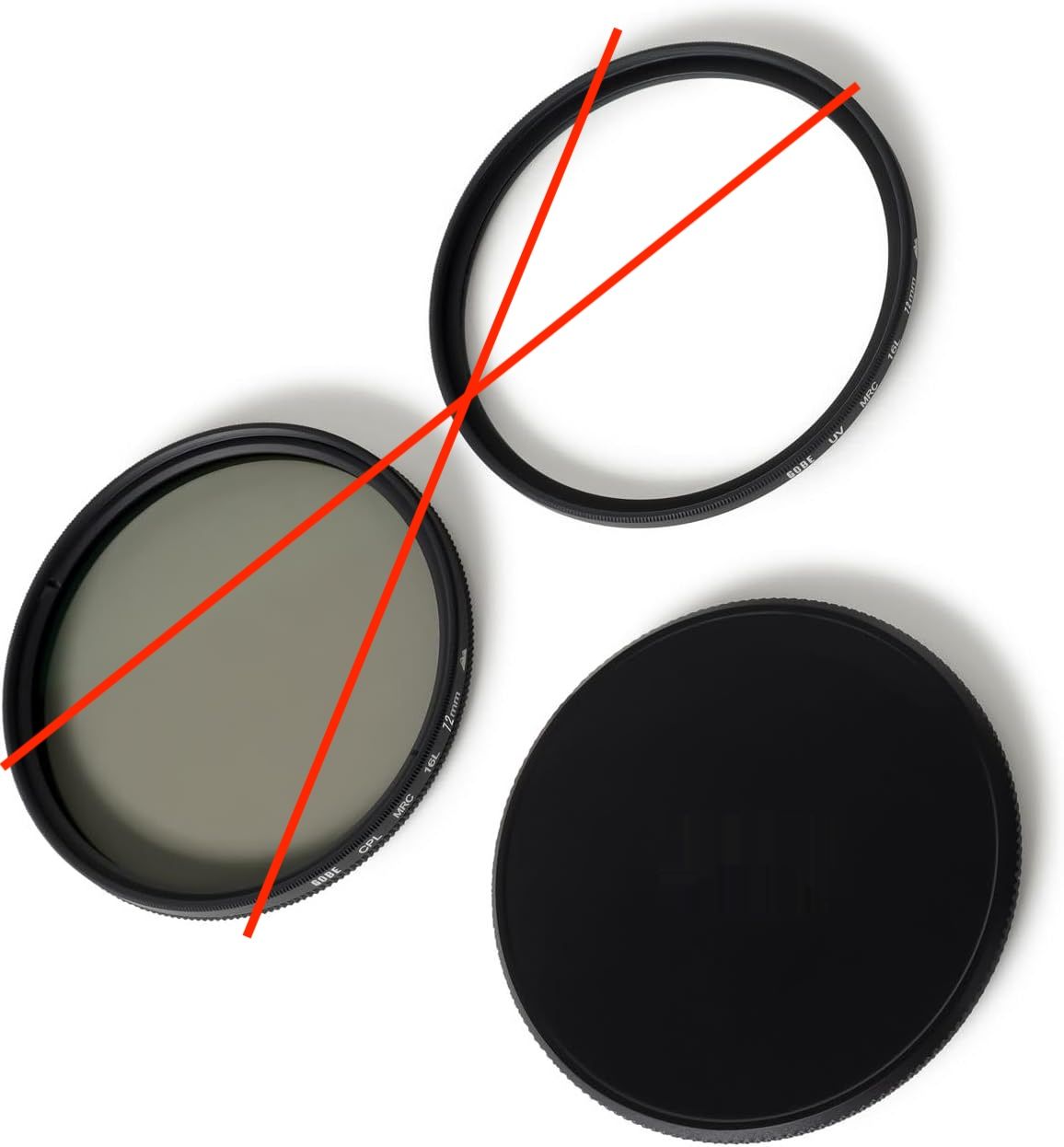 Gobe 72mm Filtr UV + Filtr Polaryzacyjny (CPL)