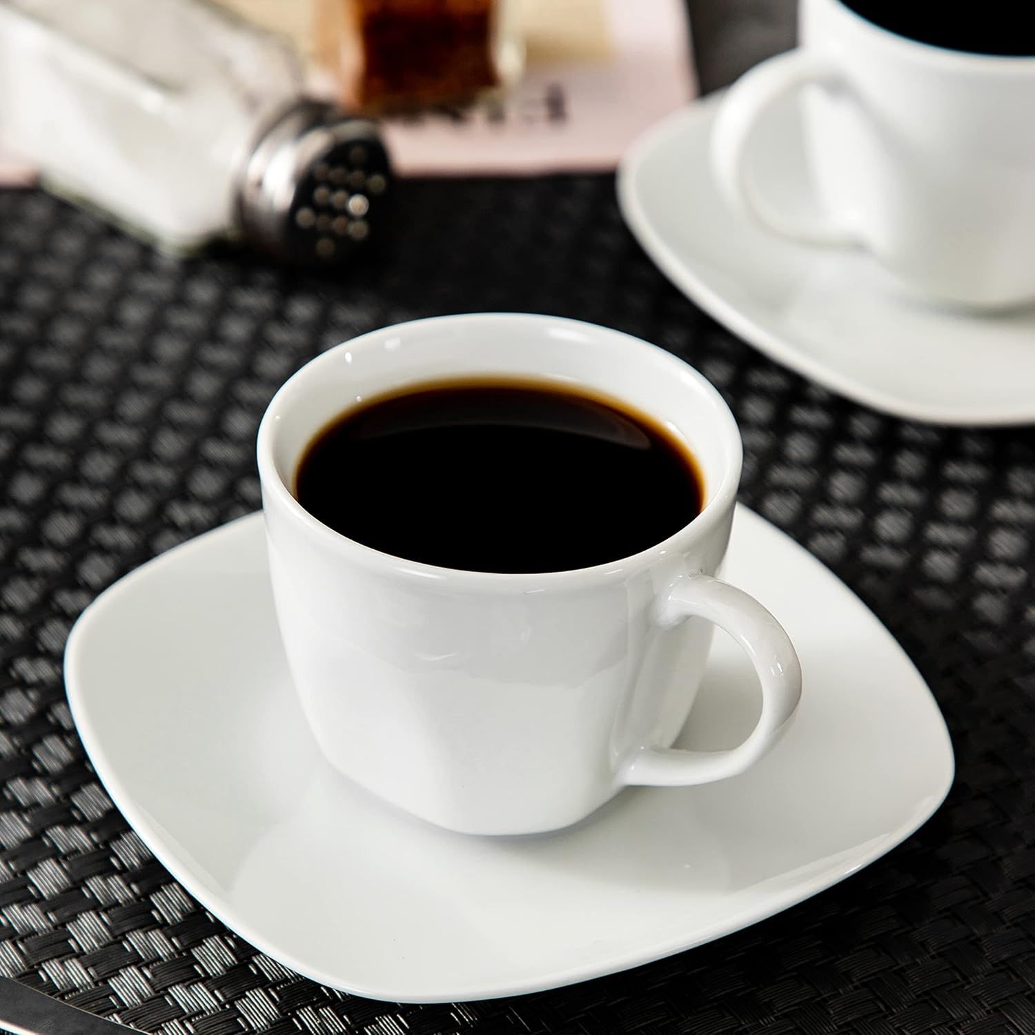 MALACASA, Seria Elisa Zestaw 12-częściowy Kremowo-biały Porcelana