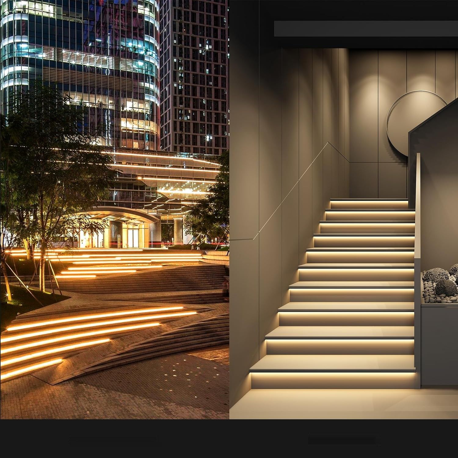 KSIBNW Neonowa taśma LED 230V, 4000K, 2m, IP65, zasilacz, kontroler.