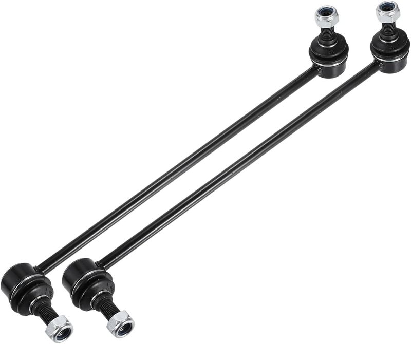 ABSOPRO 2 szt. drążków kierowniczych Audi A3 2006-2013 Czarny