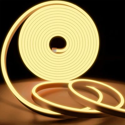 KSIBNW Neon LED Strip Ciepły Biały, 2m, 230V, IP65, do wnętrz i na zewnątrz