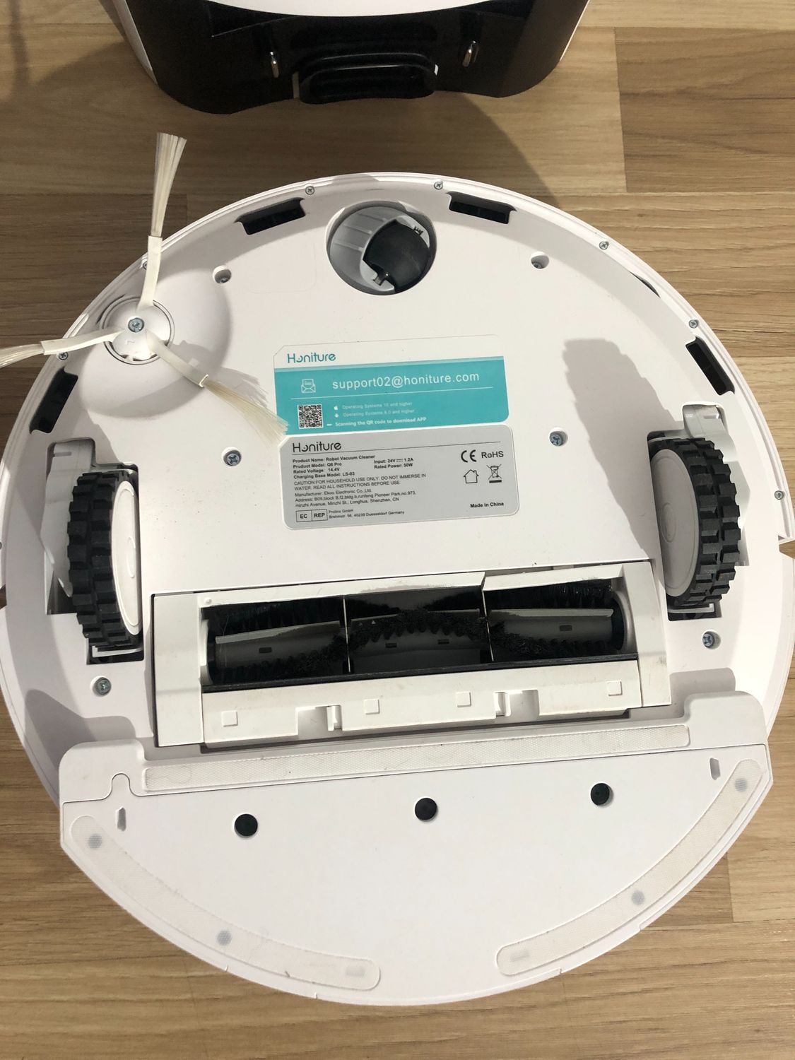 HONITURE Robot sprzątający Q6 Pro 3500 Pa z nawigacją laserową.