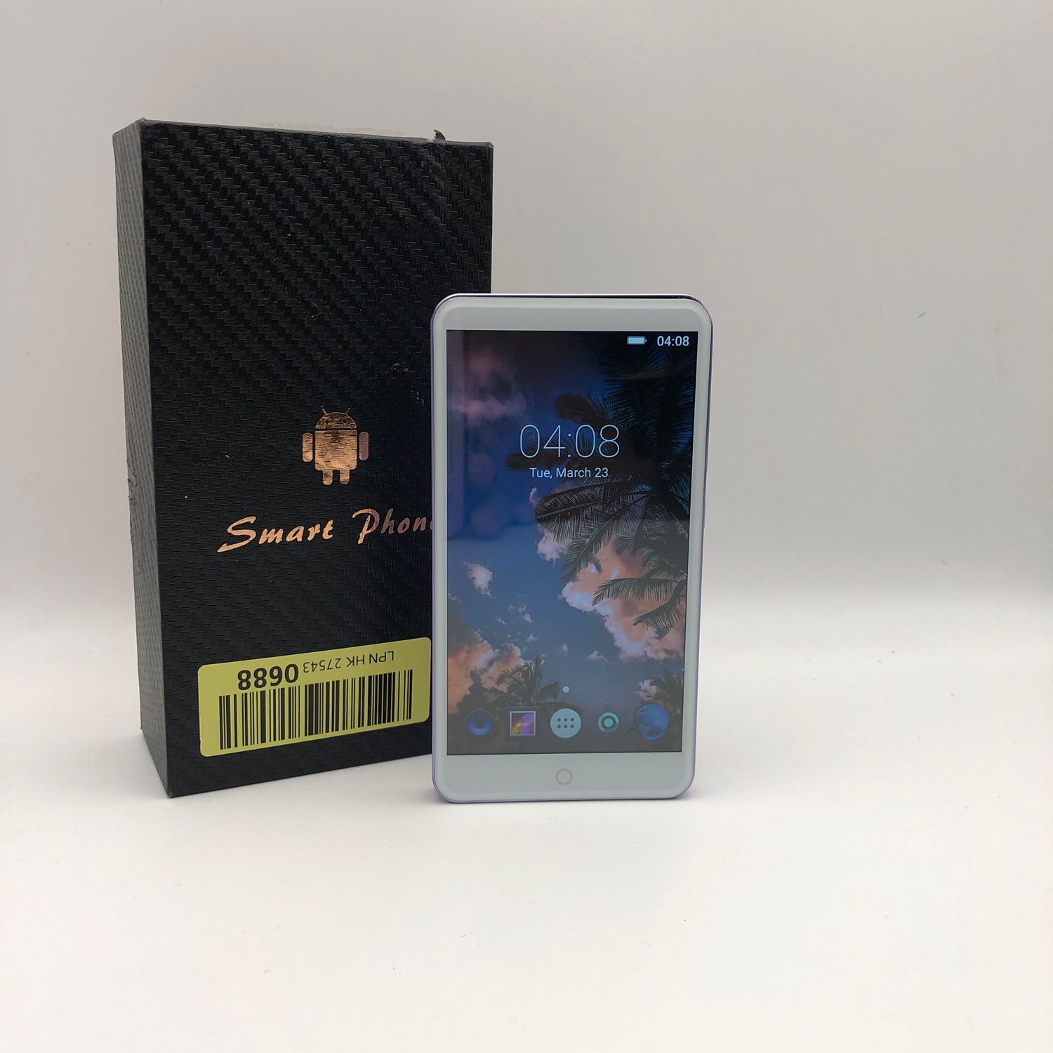 128GB odtwarzacz MP3 WiFi z ekranem dotykowym i HiFi (fioletowy)