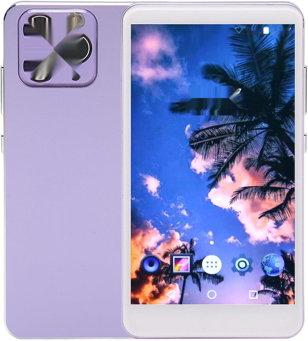 128GB odtwarzacz MP3 WiFi z ekranem dotykowym i HiFi (fioletowy)
