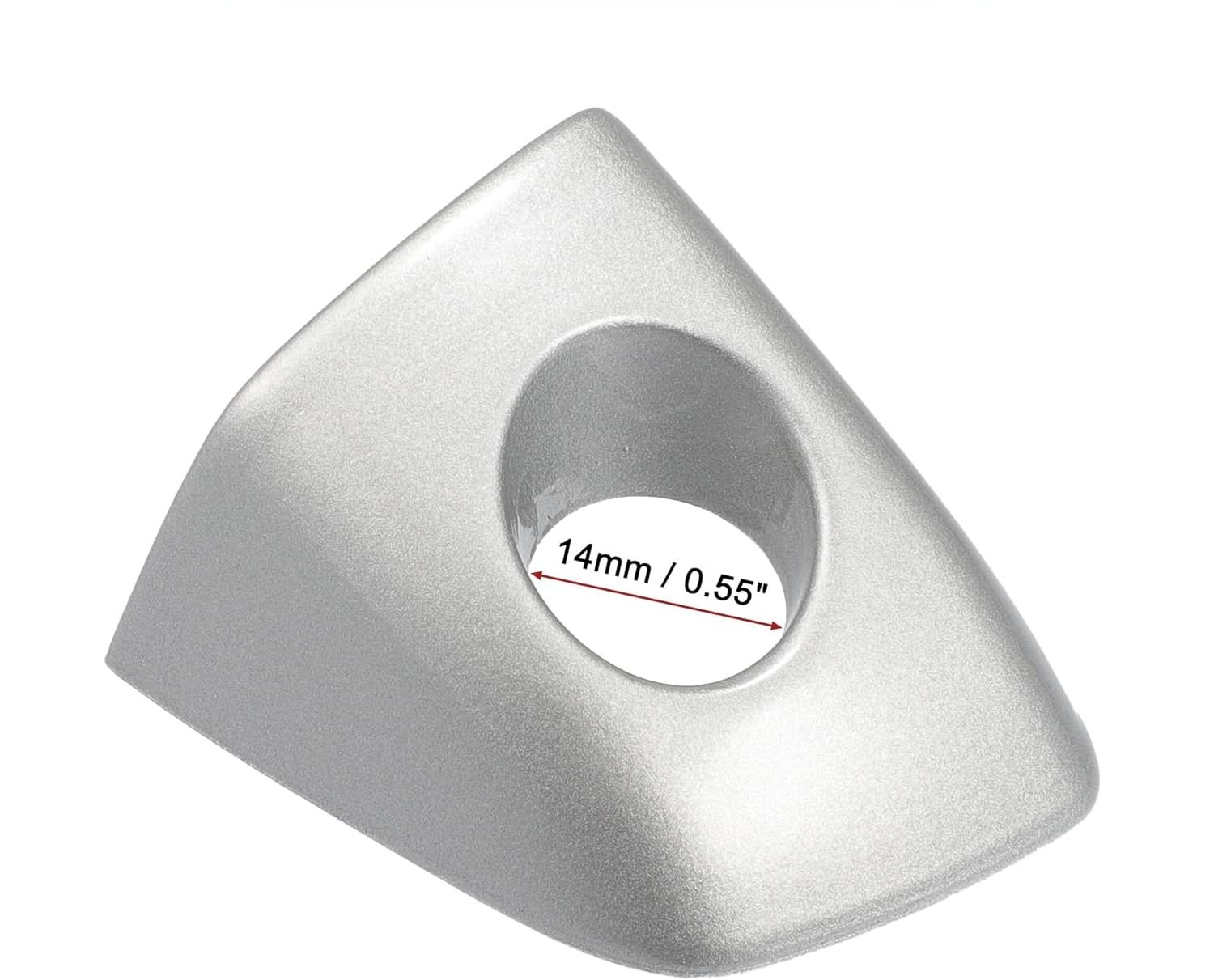 ABSOPRO osłona klamki Audi A4, przednia lewa, biała.