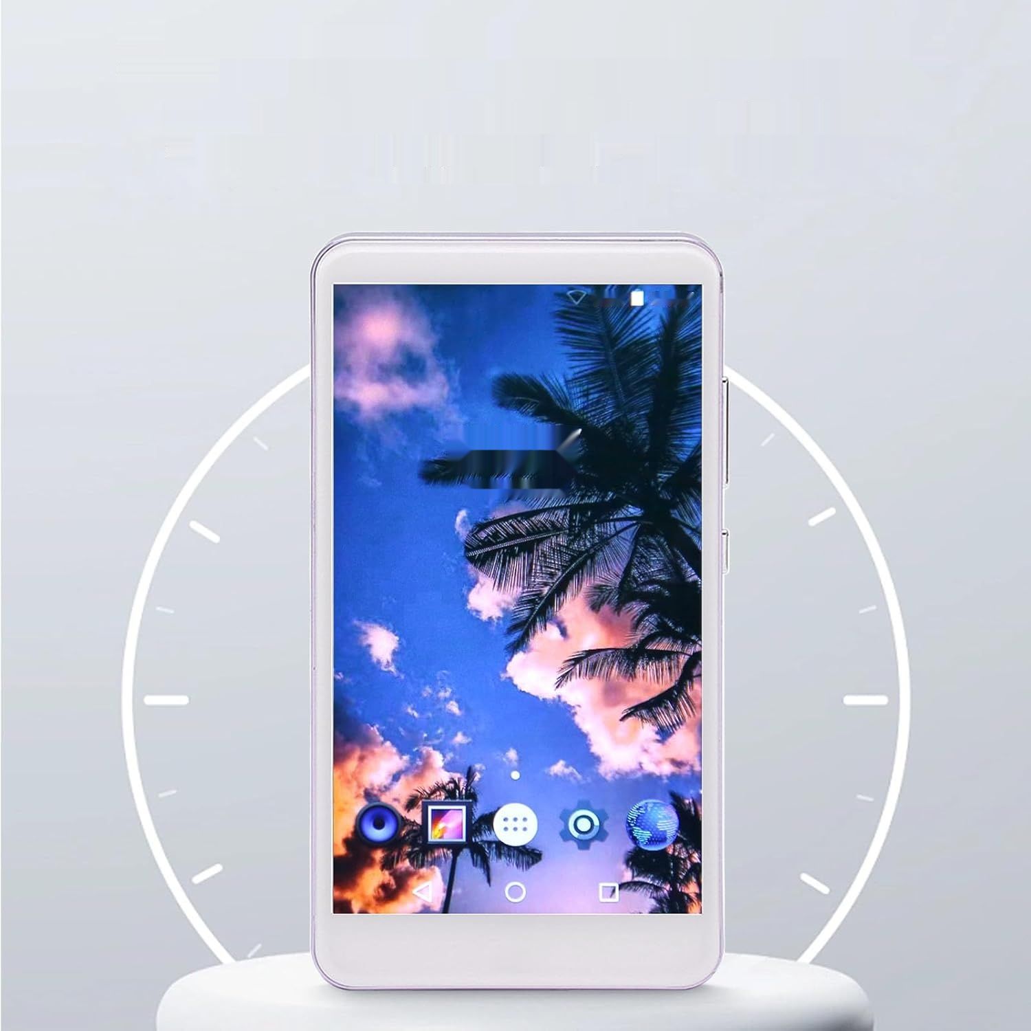 128GB odtwarzacz MP3 WiFi z ekranem dotykowym i HiFi (fioletowy)