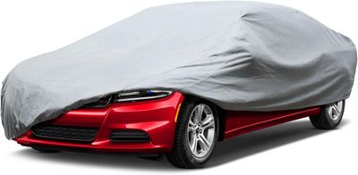 Leader Accessories 4-warstwowy pokrowiec samochodowy (Notchback 470x160x127 cm)