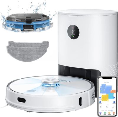 HONITURE Robot sprzątający Q6 Pro 3500 Pa z nawigacją laserową.