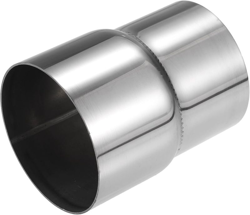 ABSOPRO Adapter do rury wydechowej, złączka redukcyjna 2,78&quot;-3&quot; śred. wewn.