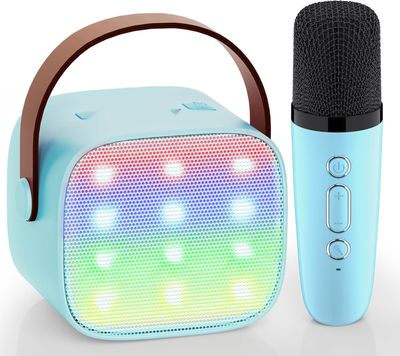 Wowstar Maszyna do karaoke dla dzieci, przenośny głośnik Bluetooth.