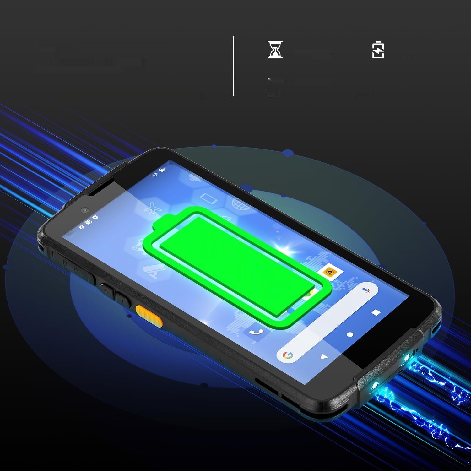 Netum Q700 Android 11 Handheld Mobile Computer PDA ze skanerem kodów kreskowych.