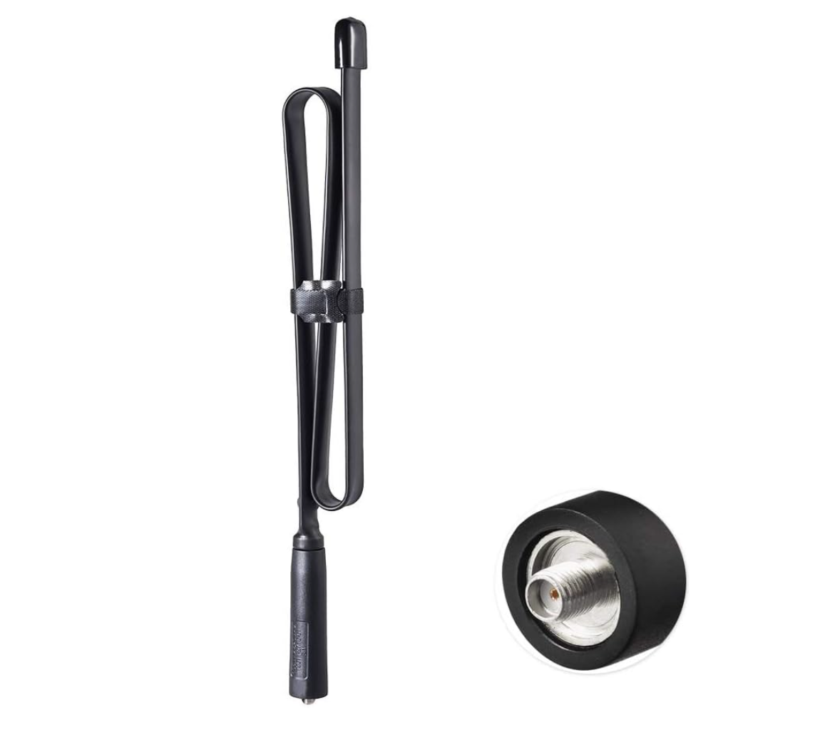 Bingfu Dwuzakresowa antena VHF UHF 136-460MHz 79 cm