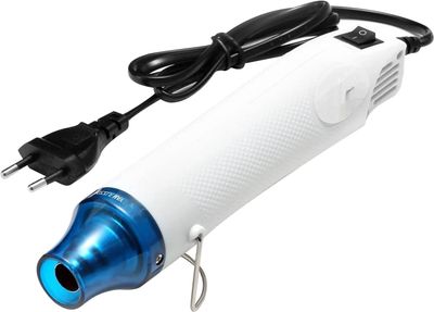 DIFCUL Pistolet na gorące powietrze, 220 V Mini Opalarka, 300 W Zestaw