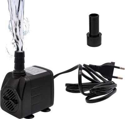 DIFCUL Mini Pompa Wodna do Akwarium 450L/H 10W Ultra Cicha