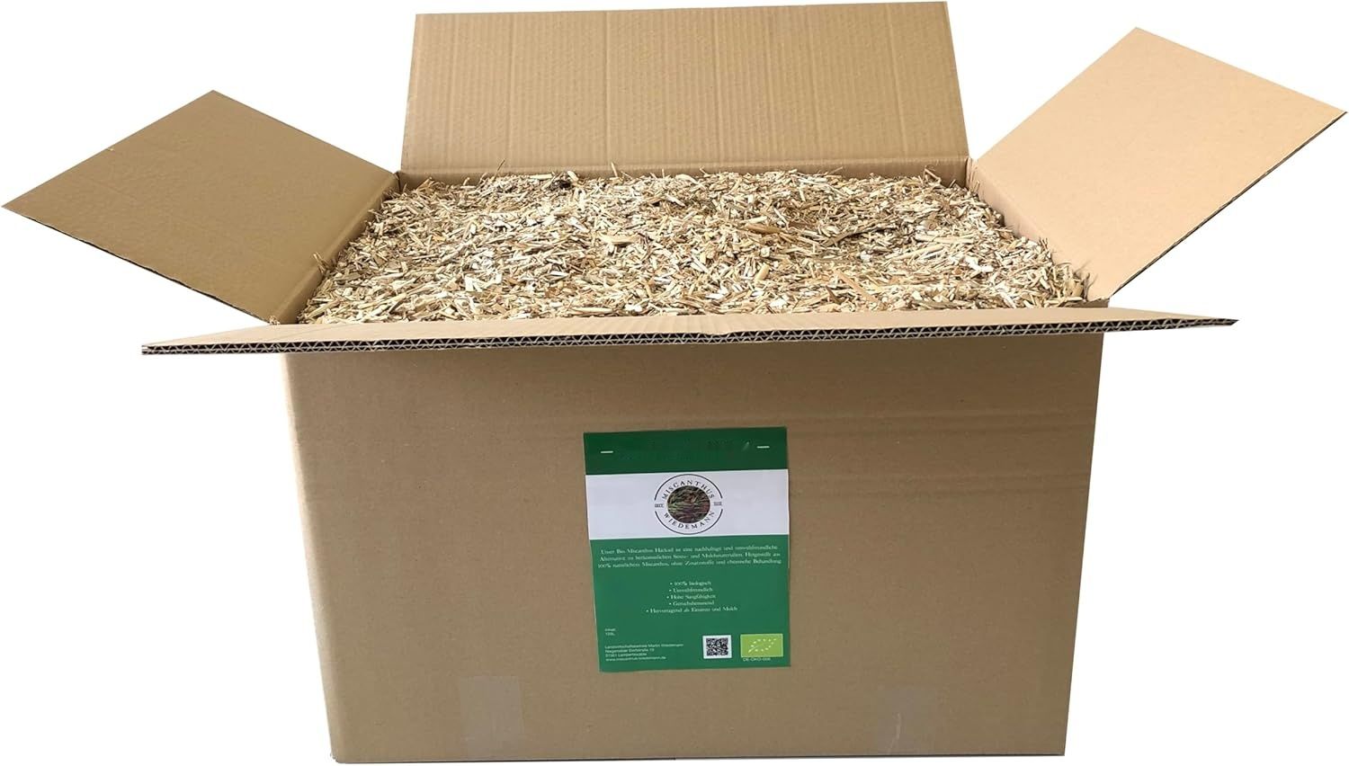 Miscanthus Wiedemann - 100 litrów organicznej ściółki z miskanta.