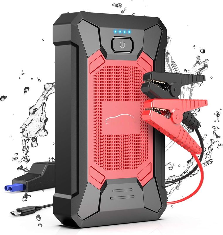 Bateria YABER Booster, 1000A 12000mAh IP66 Wodoodporna Ładowarka