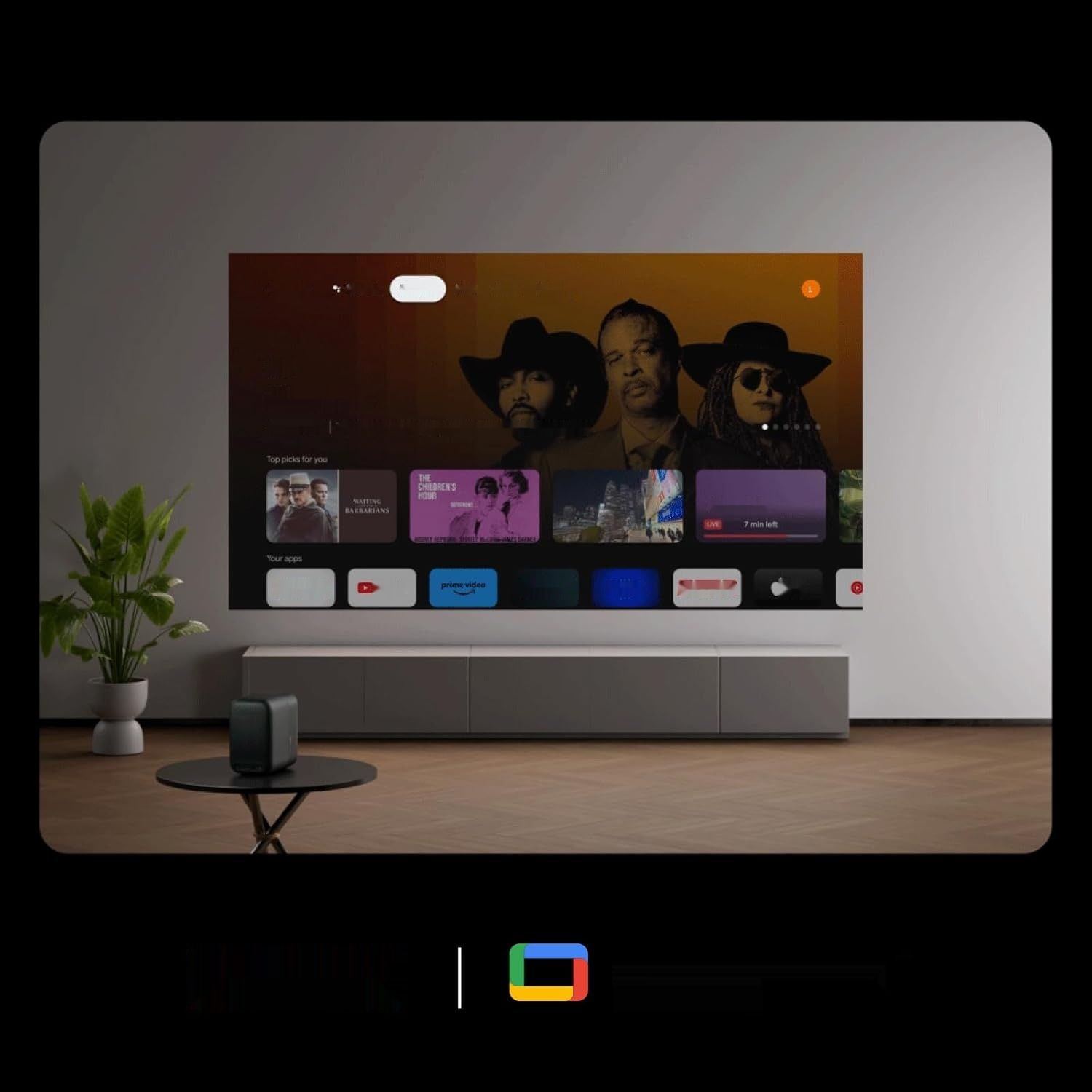 Projektor Xming Page One Film 1080P, WiFi6, Bluetooth, licencja Netflix