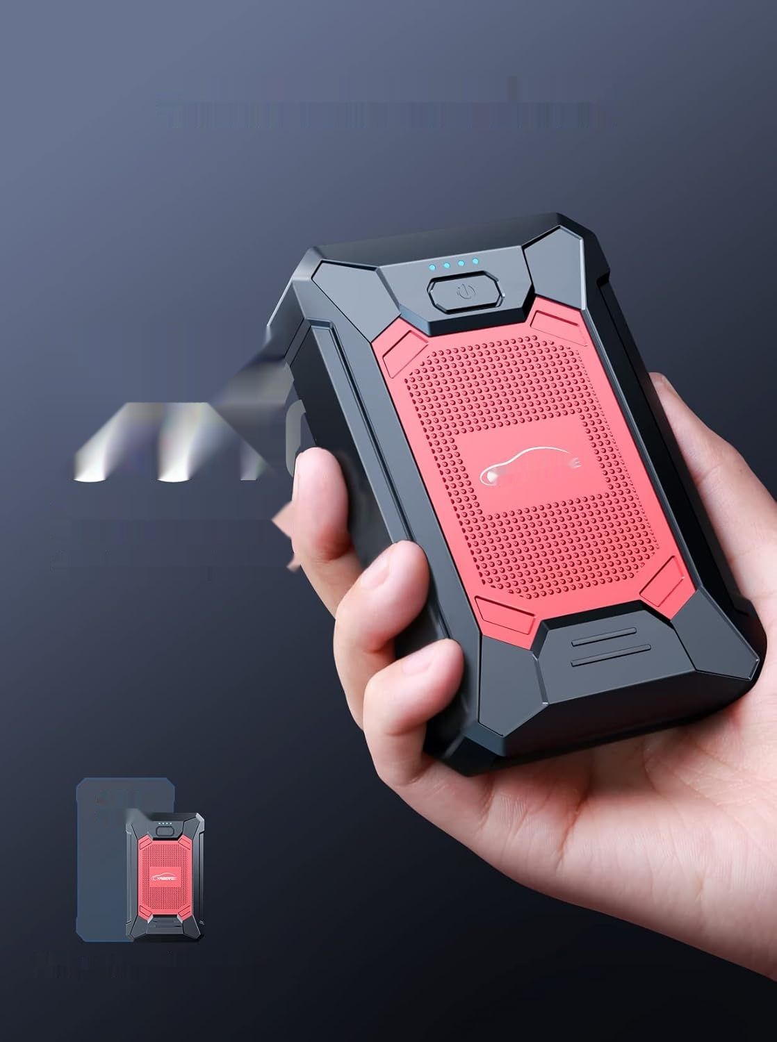 Bateria YABER Booster, 1000A 12000mAh IP66 Wodoodporna Ładowarka