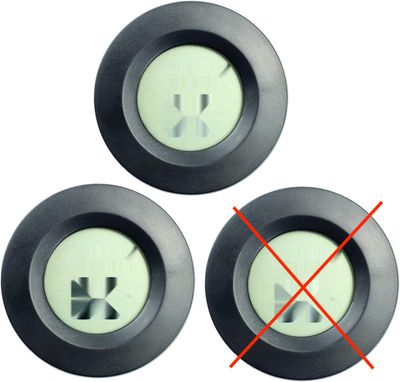 DIFCUL 3x Mini LCD Termometr do Humiadorów Inkubatorów (2 szt.) Czarny