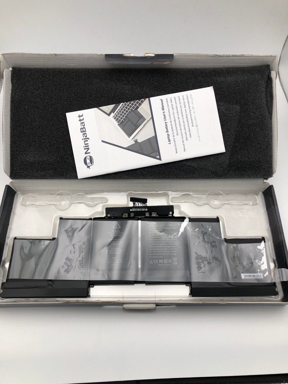 NinjaBatt A1618 Bateria do MacBook Pro Retina 15&quot; 2015 A1398 11,36V/99,5Wh