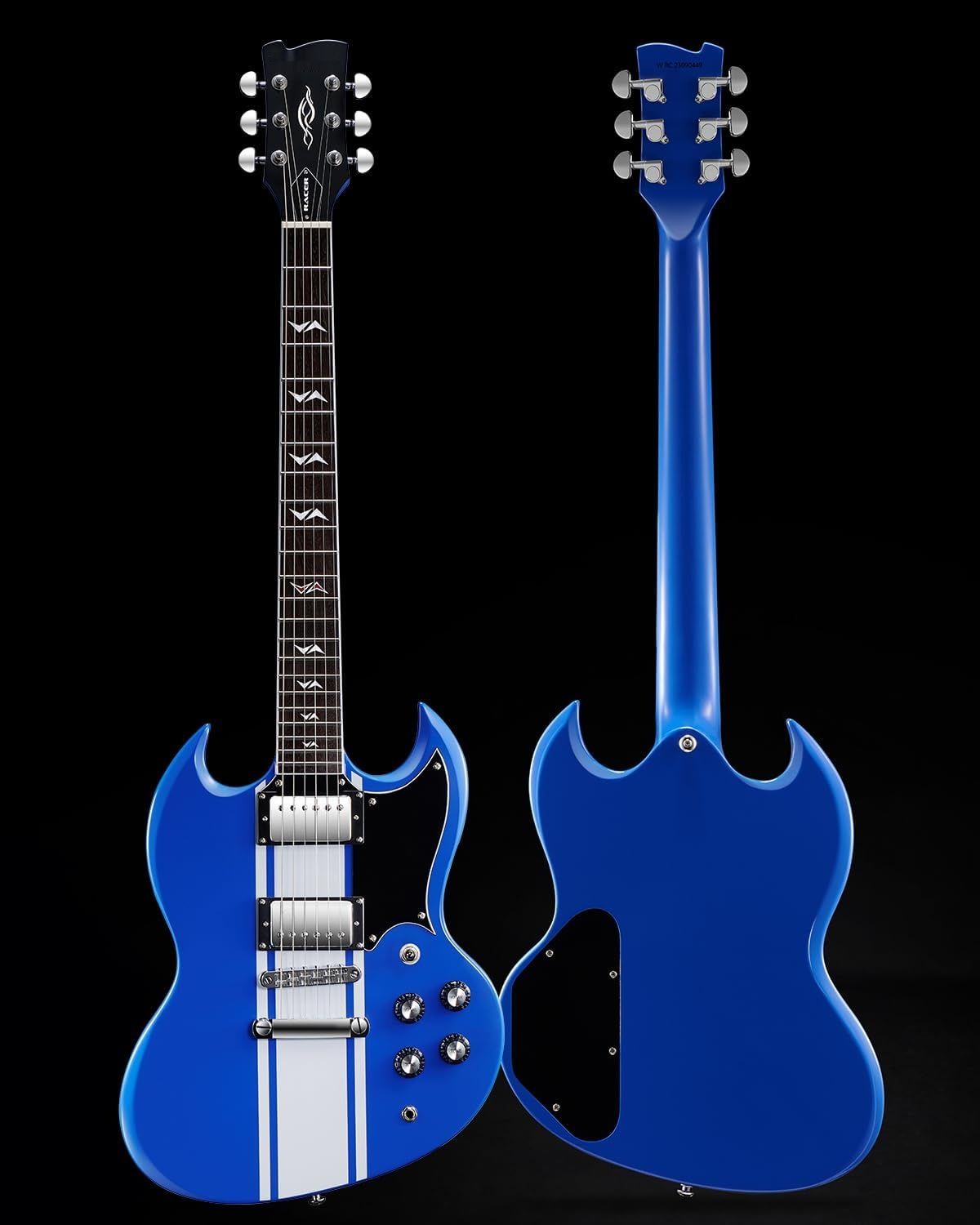 WestCreek Guitars Racer Gitara Elektryczna z Podwójnym Wcięciem