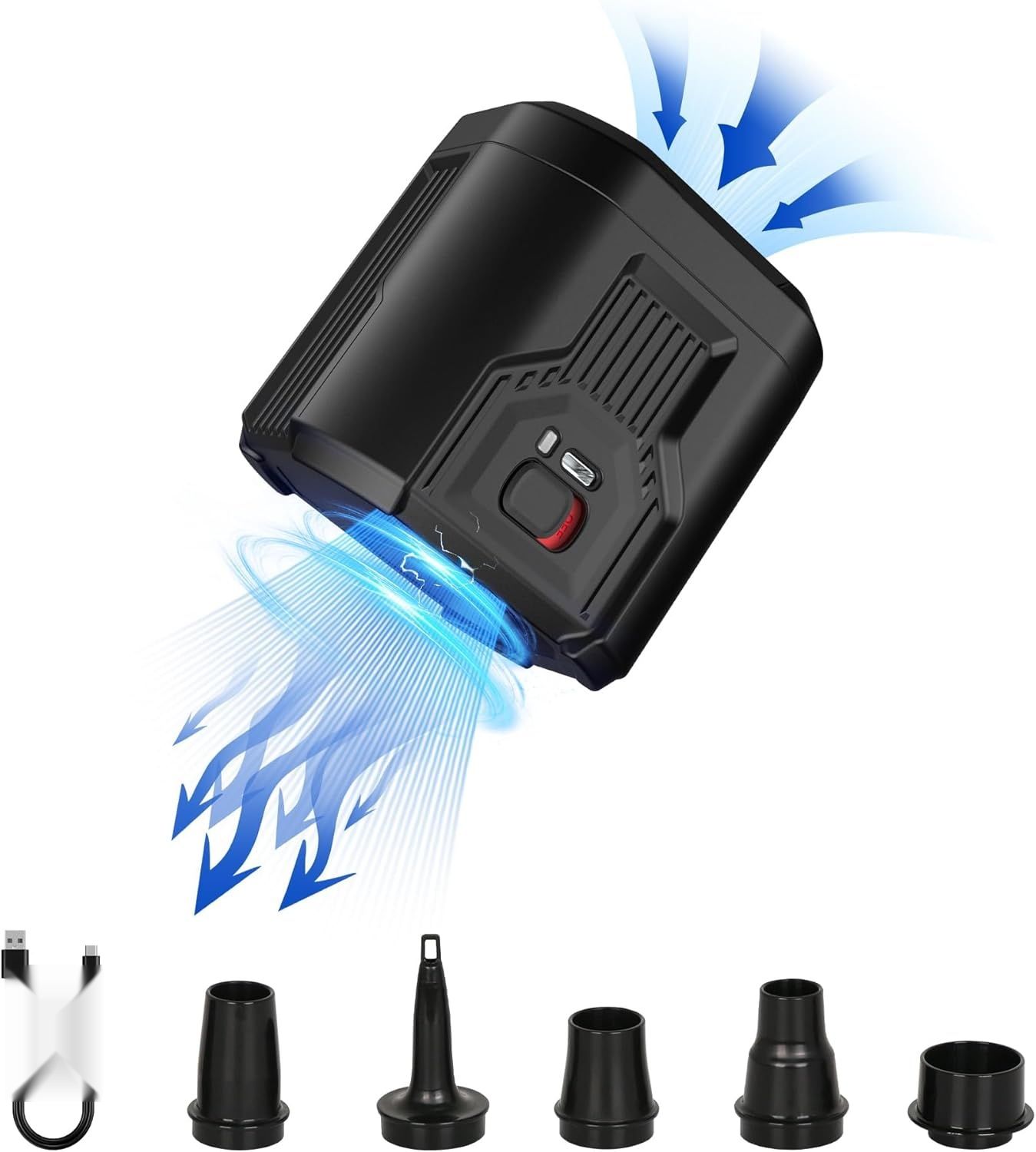 FLEXTAILGEAR EVO Pompa 3 Elektryczna Pompa Powietrza 1000L/min, 5000Pa