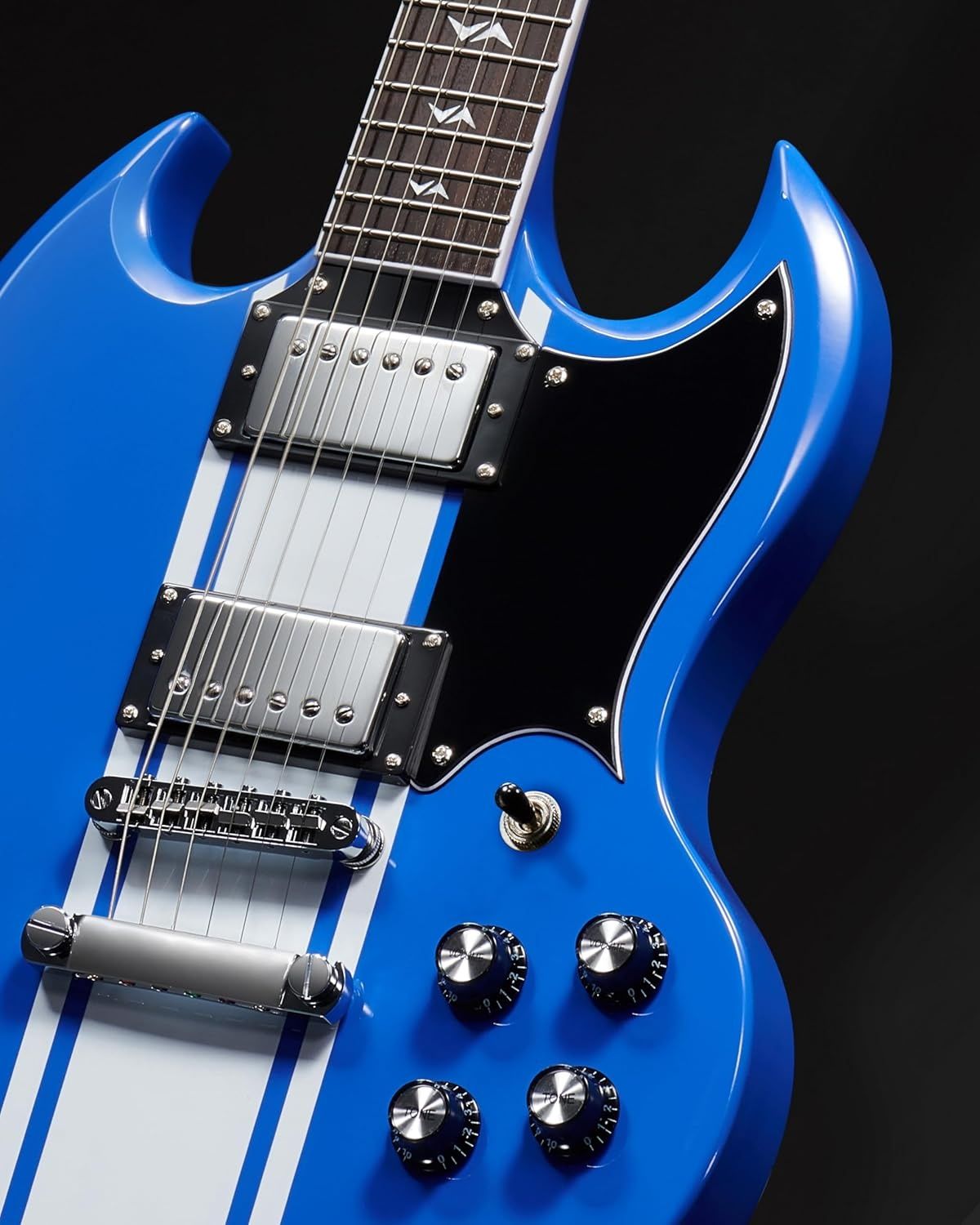 WestCreek Guitars Racer Gitara Elektryczna z Podwójnym Wcięciem