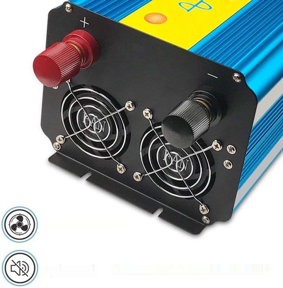 LVYUAN 3000W/6000W Przetwornica DC 12V na AC 230V, Zdalne Sterowanie