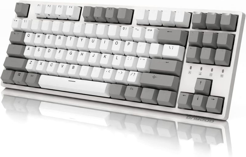 DURGOD Taurus K320 TKL – 88 klawiszy, PBT, USB-C, QWERTZ, Cherry Mx Black