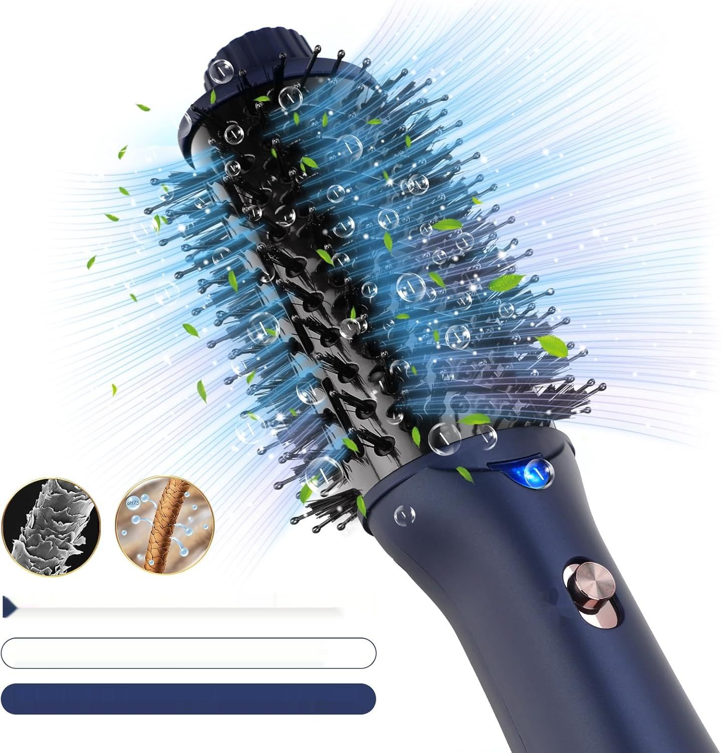 PARWIN PRO BEAUTY Suszarko-Lokówka 4-w-1, 1000W (Pruski Niebieski)