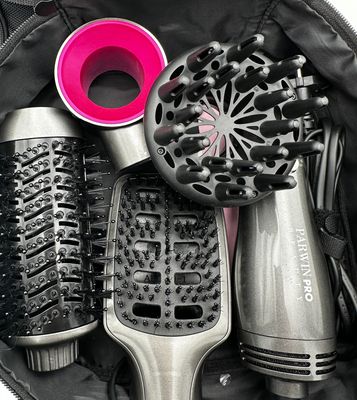 Zestaw PARWIN PRO BEAUTY, Suszarko-Lokówka 4-w-1, 1000 W.