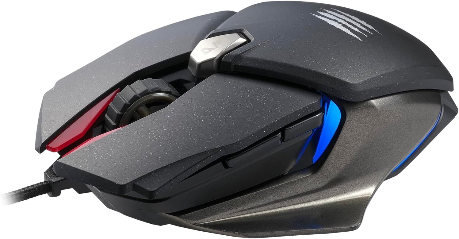 MAD CATZ Rat Bat 6+ Przewodowa Mysz Gamingowa RGB, 10 przycisków, 16000 DPI