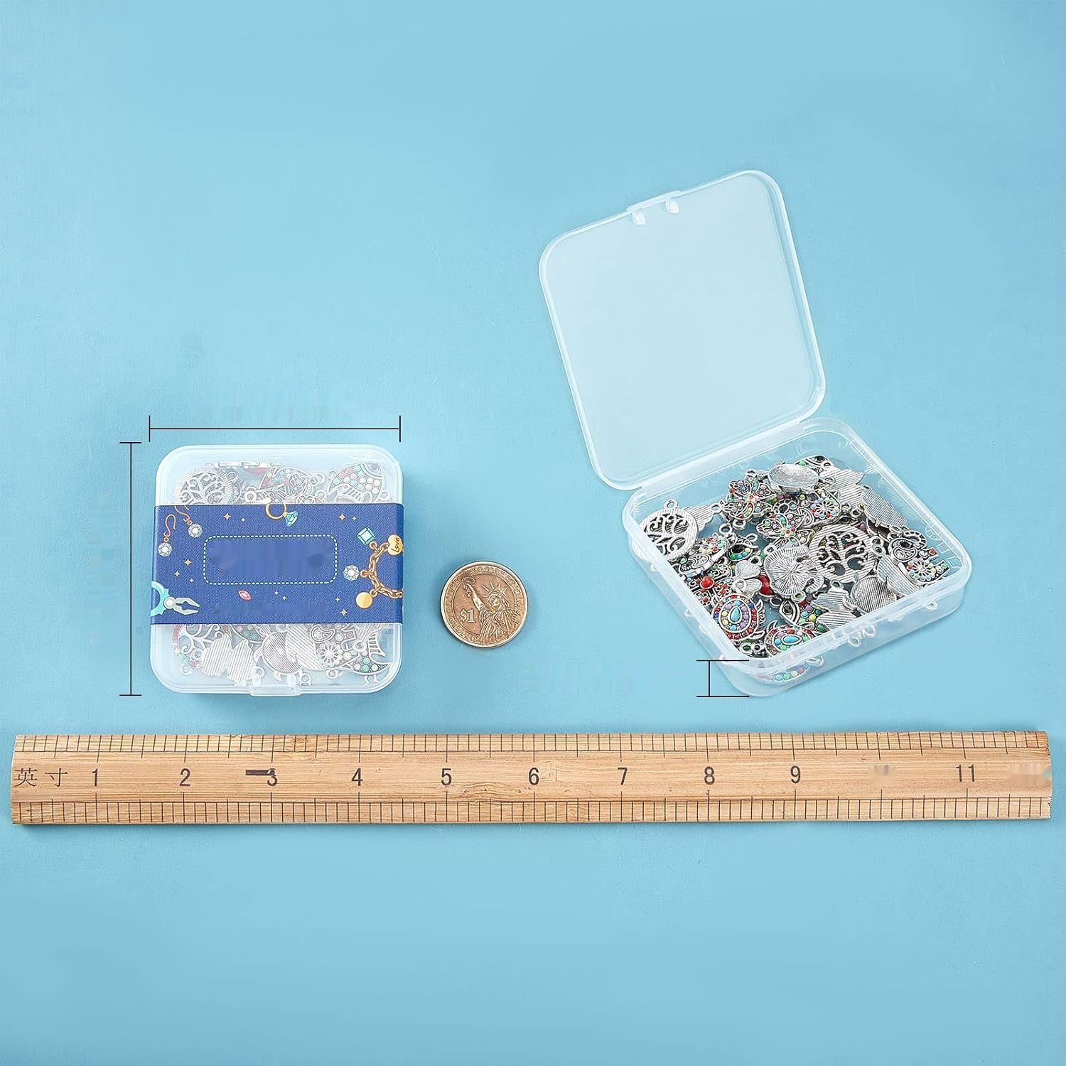 SUNNYCLUE 32 Szt. Antyczne Srebrne Konektory Zwierzęta do Biżuterii DIY