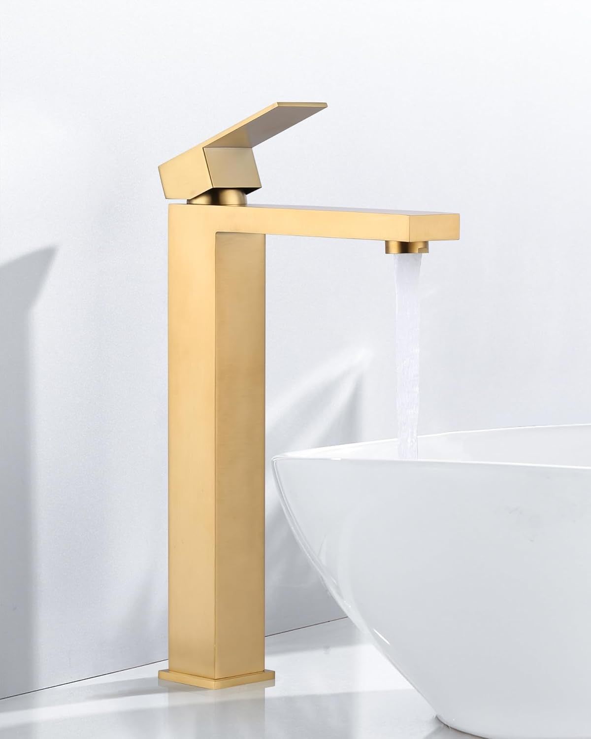 ARCORA bateria łazienkowa ze stali nierdzewnej 304, 60 cm, złota
