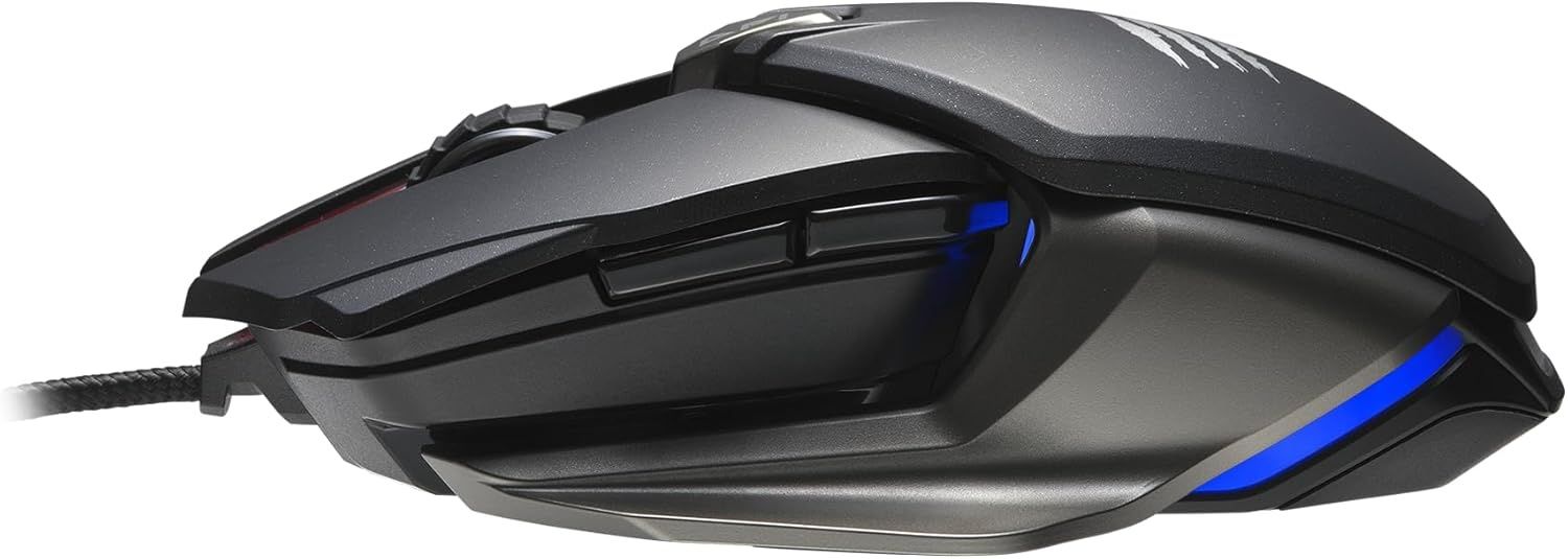MAD CATZ Rat Bat 6+ Przewodowa Mysz Gamingowa RGB, 10 przycisków, 16000 DPI