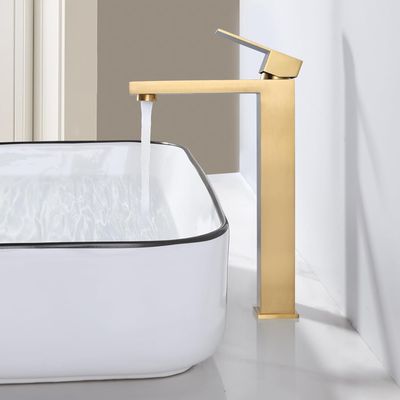 ARCORA bateria łazienkowa ze stali nierdzewnej 304, 60 cm, złota