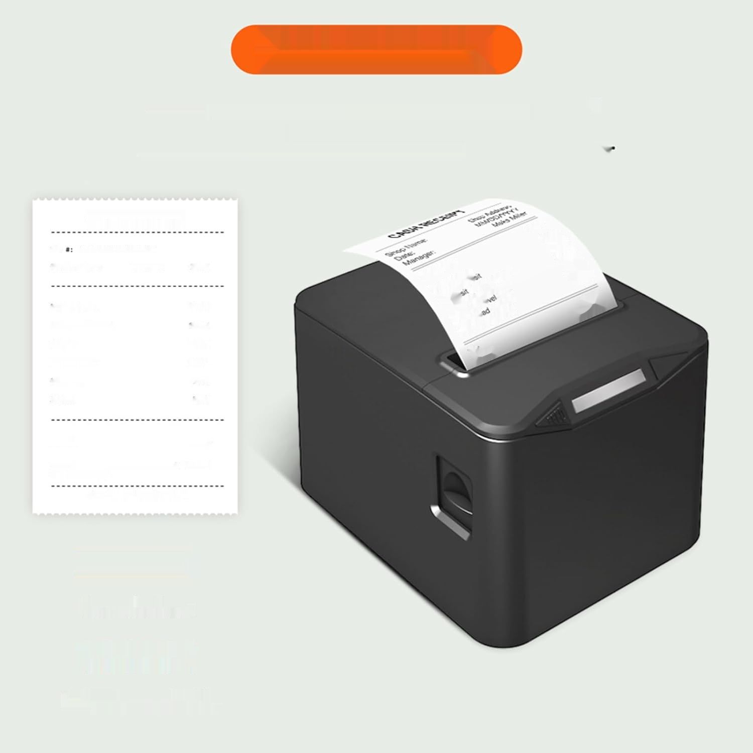 Bisofice Bondrukcer 80 mm Drukarka Paragonowa Termiczna USB+LAN ESC/POS