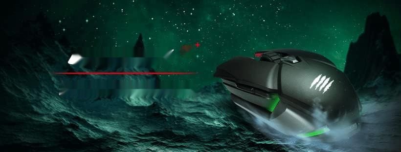 MAD CATZ Rat Bat 6+ Przewodowa Mysz Gamingowa RGB, 10 przycisków, 16000 DPI