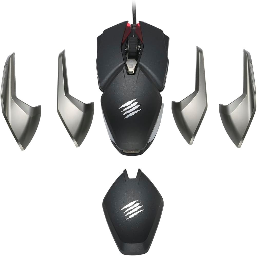 MAD CATZ Rat Bat 6+ Przewodowa Mysz Gamingowa RGB, 10 przycisków, 16000 DPI