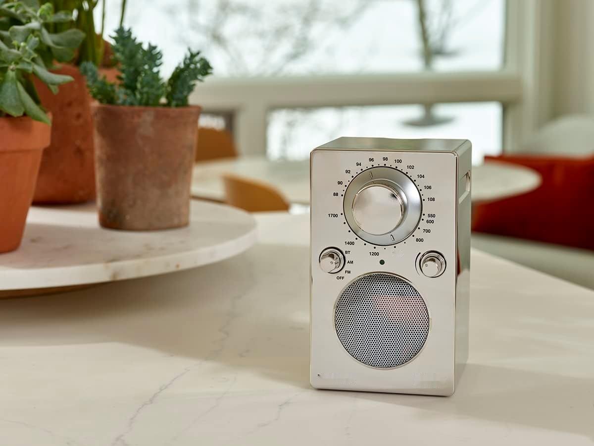 Tivoli Audio PAL BT przenośne radio FM / MW Bluetooth (chromowany)