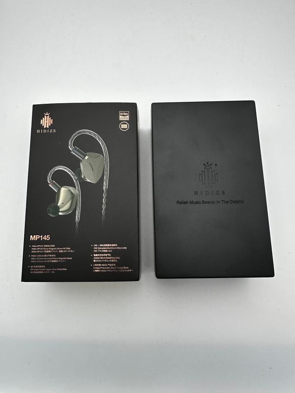 LINSOUL Hidizs MP145 In-Ear-Monitor, Planarny HiFi IEMs, 2Pin OFC kabel