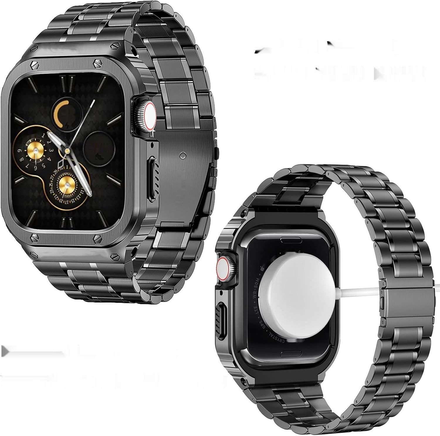 Amznew Bransoleta ze stali nierdzewnej do Apple Watch Ultra 8/7 (45mm)